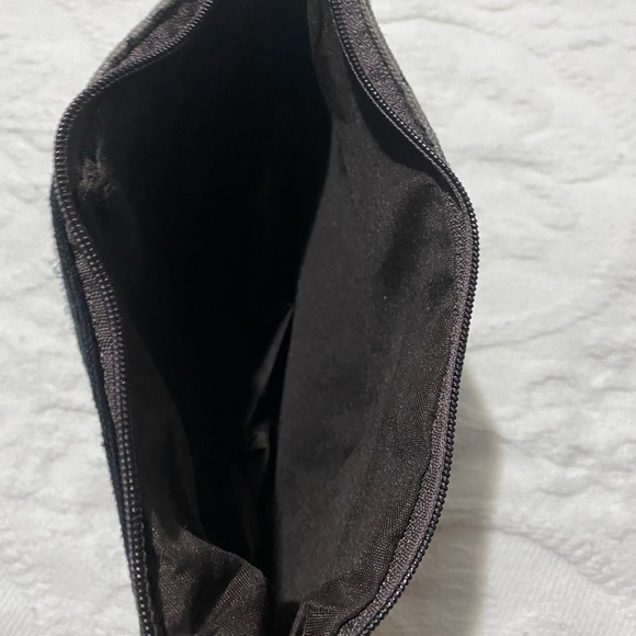 Canvas Black Animal Print Cosmetic Bag - Picture 9 of 12